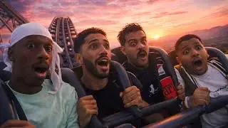 أول مرة في ملاهي الشلال… الأدرينالين ضرب! 🎢🔥