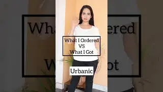 What I Ordered vs What I Got from Urbanic #shorts