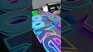 Who is Tony! How does his Led sign compare with mine?  #sign #signage #design #signagedesign