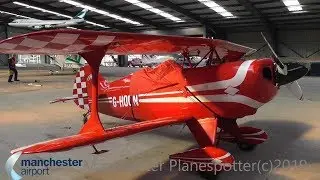 (HD) Planes And Helicopter Spotting At Manchester City Airport On The 15/02/2019