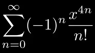 Find the Sum of the Series by using Maclaurin Series