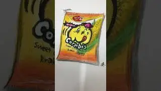Realistic potato chip drawing