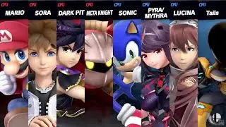 Super Smash Bros. Ultimate - Battle #2833 Super Mario RPG VS Sonic Frontiers