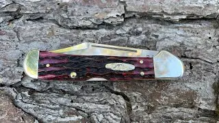 Карманный нож Case CopperLock Crimson Peach Seed Jig Bone