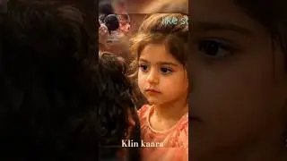 #ramcharan daughter #klin kaara photos