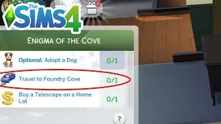 How To Travel to Foundry Cove (Week 2 - Nature's Calling Event) - The Sims 4