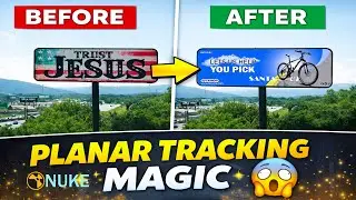Beginner Friendly Planar Tracking in Nuke | 100% Working Method 🔥steb by step