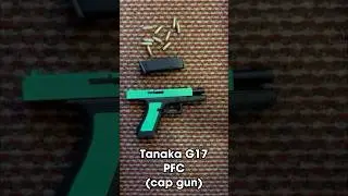 Loading Tanaka Glock 17 plug fire cap gun #glockperfection #tanaka #modelgun #shellejecting