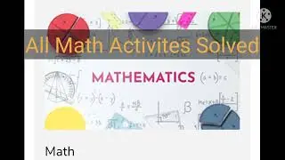 #lms #Snc #all math activities solved .... batch1,2,3....... #LMS