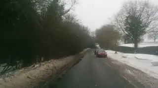 Driving over frankley beeches