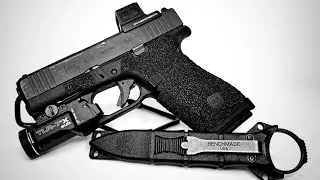 Инструкция по установке новых накладок на рукоятку (серия Edge) на пистолет Glock 43x.