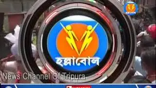 শুক্রবার কৈলাশহরে রোড শো করেন মুখ্যমন্ত্রী বিপ্লব কুমার দেব