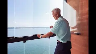 Lumon Glazing Retractable Demonstration | Full Height & Half Height with Lumon Railings