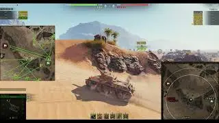 【戰車世界】 荒漠小鎮地圖教學 | WOT Sand River Map Guide