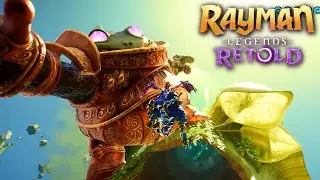 Rayman Legends Retold - Armored Toad Boss Fight (No Damage) 4K