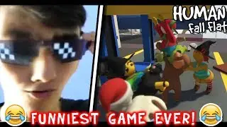 PUBG SE BHI BETTER GAME || HUMAN FALL FLAT FUNNY ANDROID HINDI GAMEPLAY || FINESTLY || RON GAMING