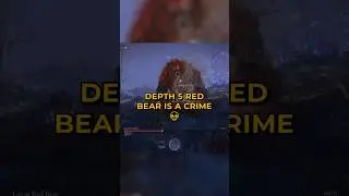 Great Red Bear Depth 5 is actually a CRIME 💀#nightreign #eldenring #gamingshorts #soulslike #gaming