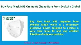 Buy Face Mask N95 Online at Cheap Rate from Draksha Global