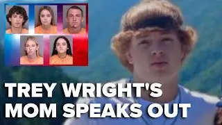 Trey Wright's friend rushed to his side after he was shot