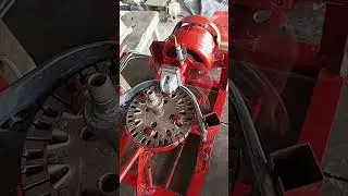 ceiling fan winding machine amazing working