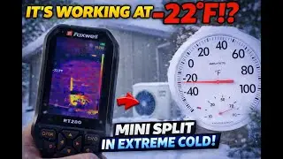 Do Heat Pumps Really Work in Extreme Cold? Senville Aura Test
