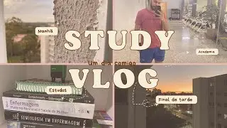 Study Vlog | Rotina de um acad&ecirc;mico de Enfermagem