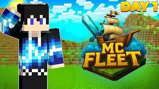 Grinding in MC Fleet Server Live Minecraft