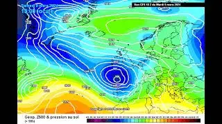 SALIDA GFS 18z (05-03-2024) DOS BORRASCAS INVERNALES A LA VISTA PARA ESTE JUEVES Y EL FIN DE SEMANA!