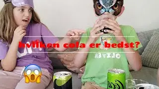 Kan vi smage forskel p&aring; cola? 👀👻