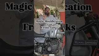 Gold Valve Emulators for Front Forks #ridersinc #diytutorial #mechanic #yss #royalenfield