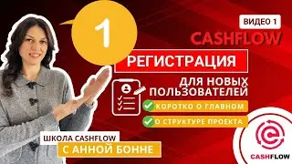 1.НОВЫМ ПОЛЬЗОВАТЕЛЯМ РЕГИСТРАЦИЯ В CASHFLOW. Видео 1.