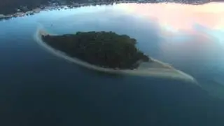 Osborn Island on the Manasquan River at Sunset