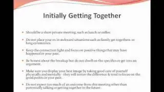 (Getting Back Together After A Breakup)? Key Tips