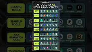 AI Tools to 10X Productivity 🚀 | Best Writing, Coding, Video & More #aitools