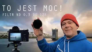 FILTR szary do DŁUGICH naświetlań! K&F Concept Nano X (ND8-ND128) regulowany ND TEST/ OPINIA |  PL