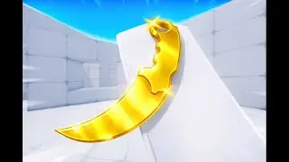 Getting the Gold Knife Wrap in Roblox Rivals (NOT WORTH)