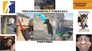 HOW TO INSPECT ANY GUN OR KNIFE IN CS2