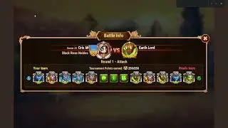 Hero wars - ToE - how to kill Earth Lord - W3D5 ADF