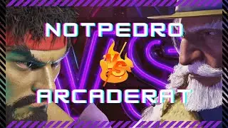 SF6 👊 NotPedro (Ryu) vs Arcaderat (JP)👊 ICFC NA SF Summer 2023 Pre Season - Top 8 - Losers Quarter