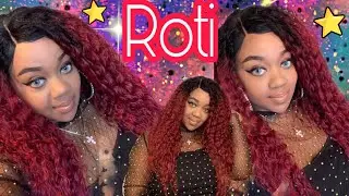 In❤️ with this color ‼️Zury sis lace front wig|ROTI