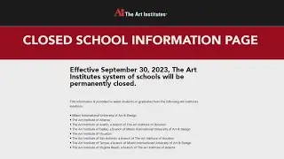 The Art Institute of Dallas among several shutting down