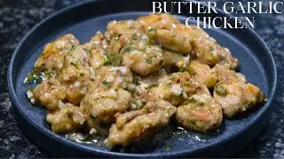 बटर गार्लिक चिकन | Quick starter Recipe | How to maker butter garlic chicken | Namaste Flavors