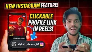 Instagram New Feature 2026 🔥 Link Your Profile Directly in Reels 😱 Grow Followers Fast!