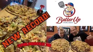 BATTER UP PANCAKES NEW HOUSE RECORD! WHO EATS THIS FAST? RAINA IS CRAZY? NAADER? MATT STONIE? 💥💥