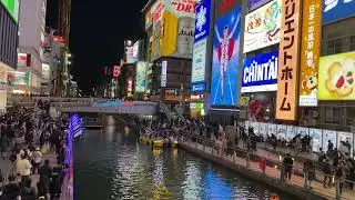 ライブカメラ【道頓堀川・大阪】Live camera [Dotonbori River, Osaka]