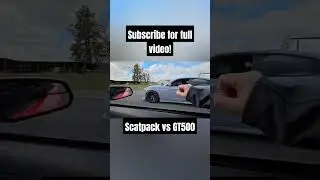 Scatpack 392 intake exhaust vs 2011 GT500 intake only