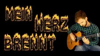 (Rammstein) - Mein Herz Brennt - Fingerstyle guitar cover + TABS