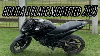 honda x blade modified 2025 🔥| #hondaxblade #xbladebs6