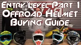 Entry Level Offroad Helmet Buying Guide Part 1 from Sportbiketrackgear.com