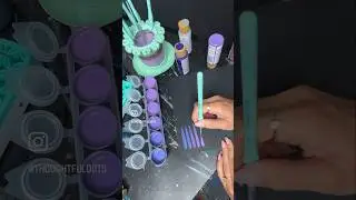 Purple mandala color palette 💜✨